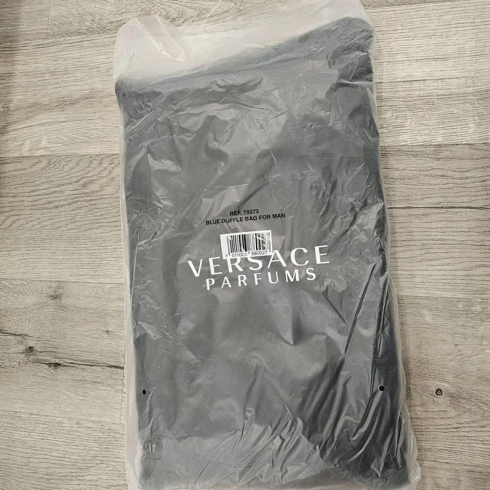 Versace Jeans Collection Blue Duffel Bag
